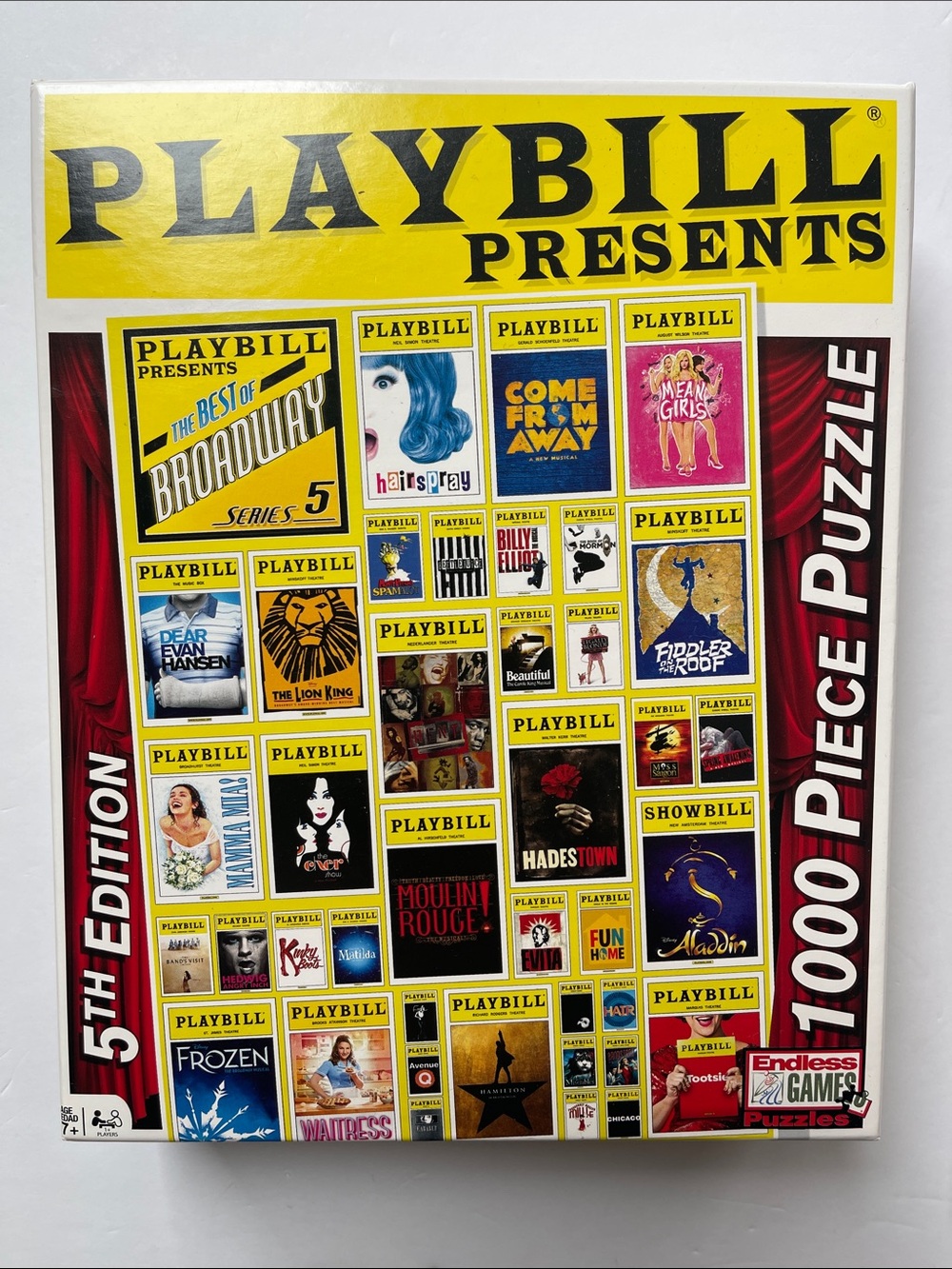 Playbill Presents Broadway Poster 1000-Piece Puzzle